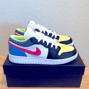 💙❤️NIKE AIR JORDAN 1 LOW SNEAKERS❤️💙